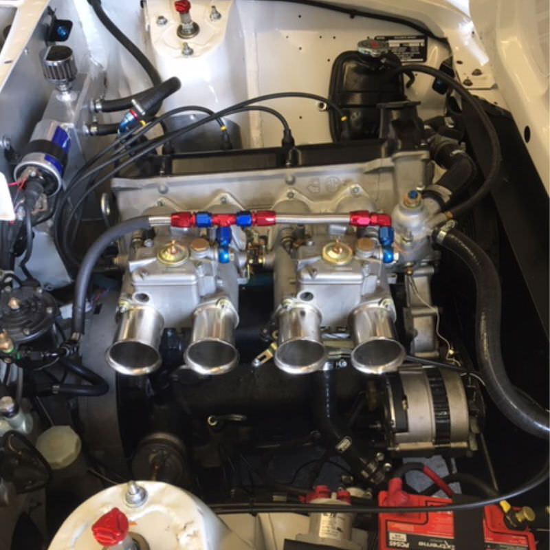 Group 2 Dolomite Sprint Engine installed