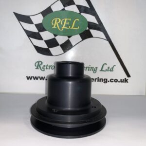 Alloy front crankshaft pulley