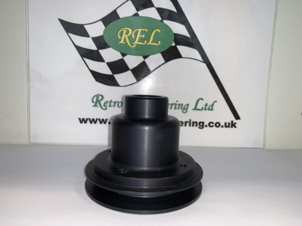 Alloy front crankshaft pulley