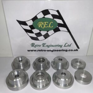 Alloy subframe mount set