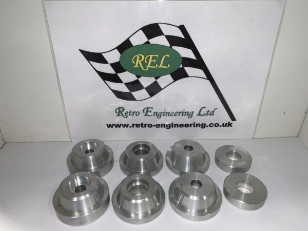 Alloy subframe mount set