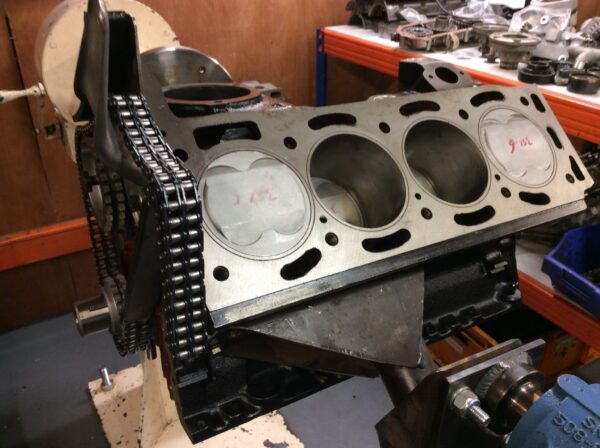 Competition cylinder block.