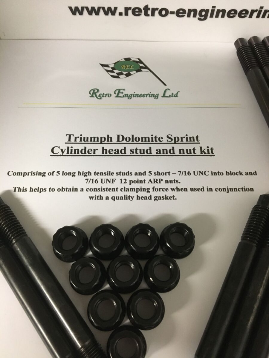 Cylinder Top End Head Exhaust Stud Nuts Kit For Yamaha Blaster - Foto 5