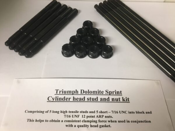 Cylinder Head Stud & Nut Kit - Image 5