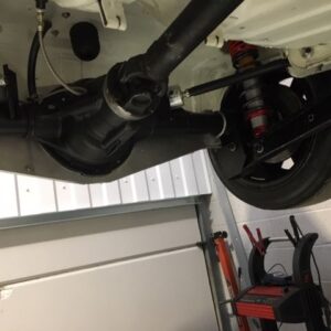 Heavy duty rear axle