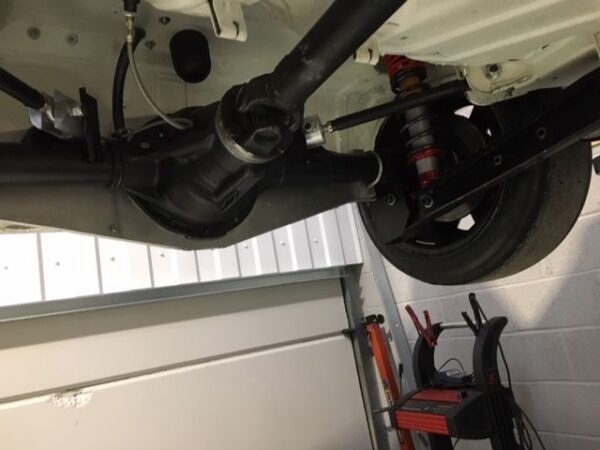 Heavy duty rear axle
