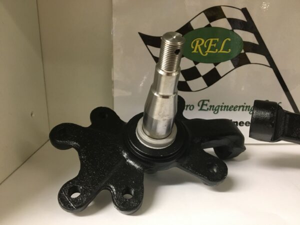 Hub carrier with heavy duty stub axle - pair