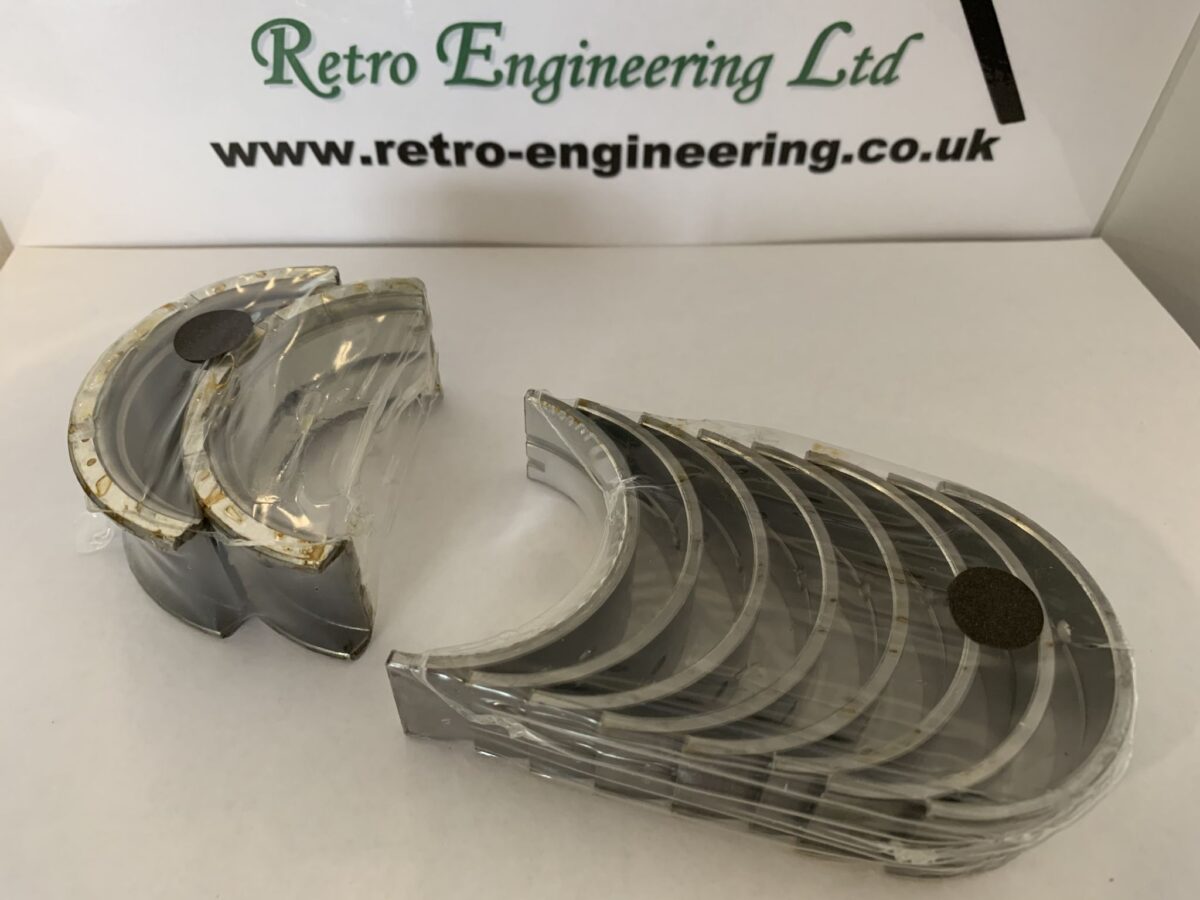 Main bearing set +.25 mm size Retro Engineering