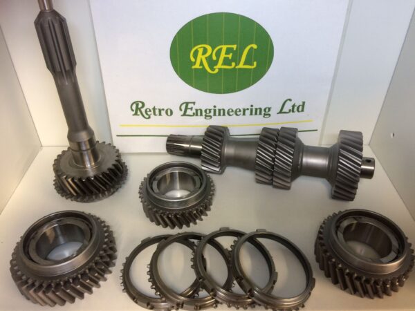 Motorsport Gear Set, helical, close ratio, synchro