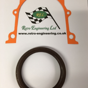 Rear main seal housing gasket & rear main oil seal