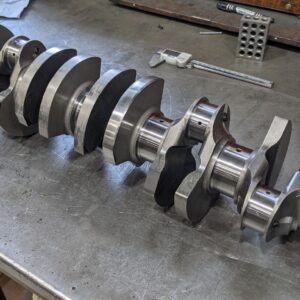 Steel crankshaft