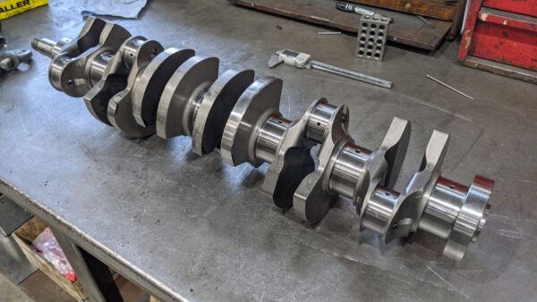 Steel crankshaft