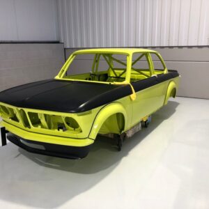 Turbo body kit with soft rear lip spoiler